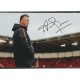 Signed photo of Louis Van Gaal the Manchester United manager.